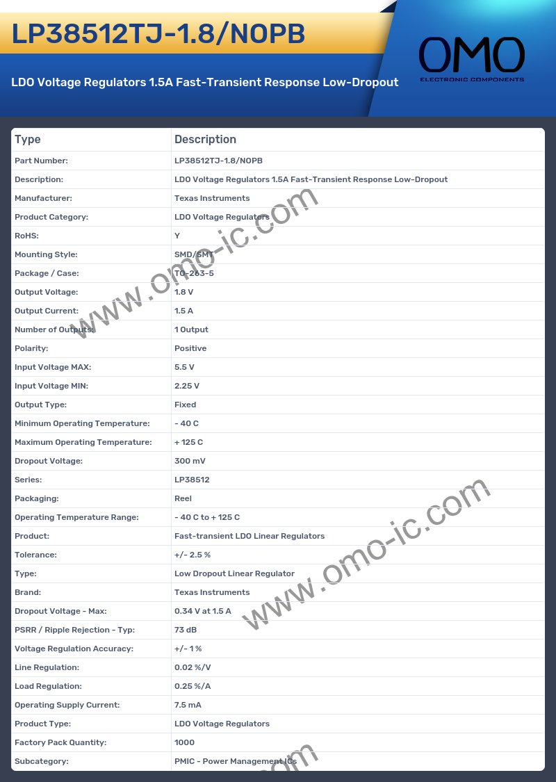 LP38512TJ-1.8/NOPB