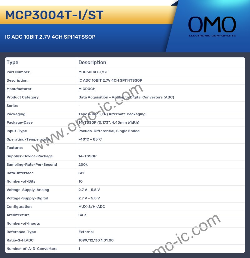 MCP3004T-I/ST