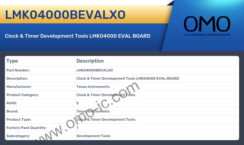 LMK04000BEVALXO