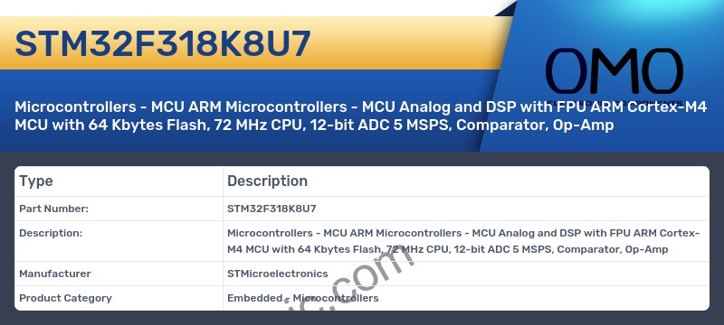 STM32F318K8U7