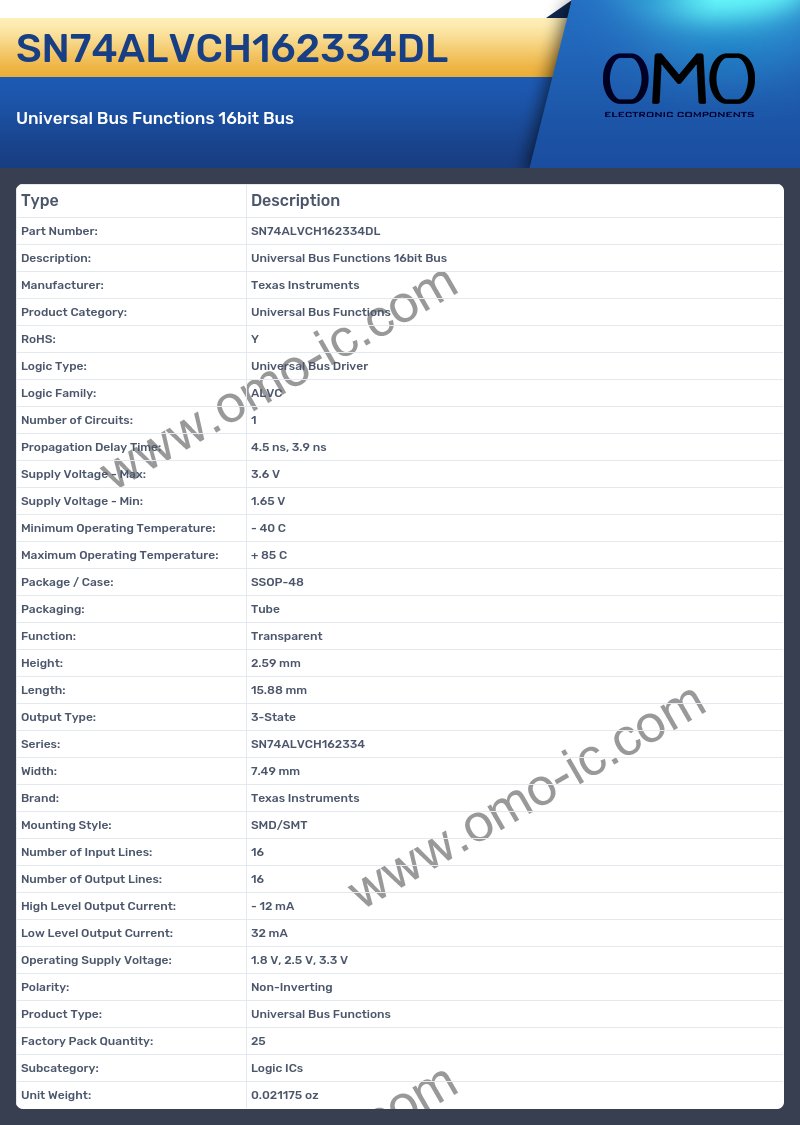 SN74ALVCH162334DL