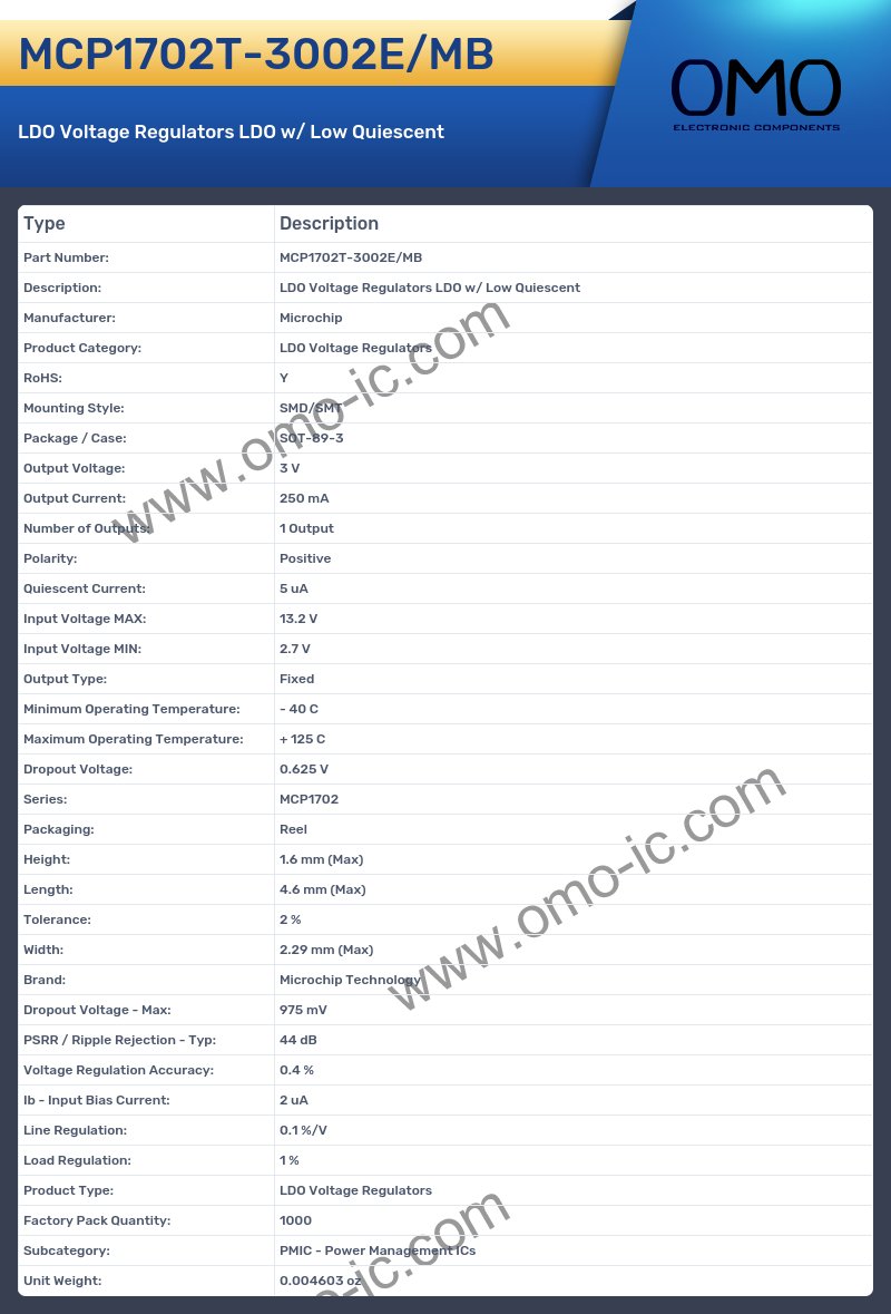 MCP1702T-3002E/MB