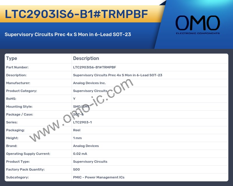 LTC2903IS6-B1#TRMPBF