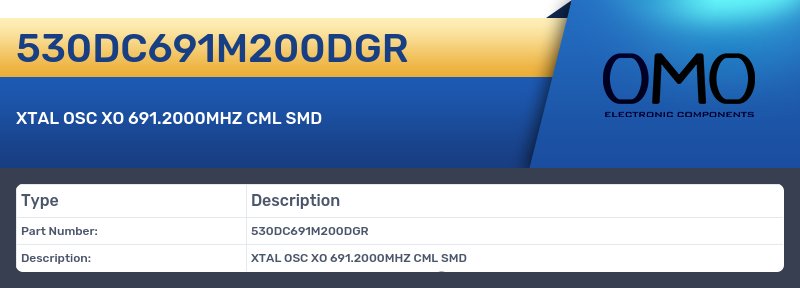 530DC691M200DGR