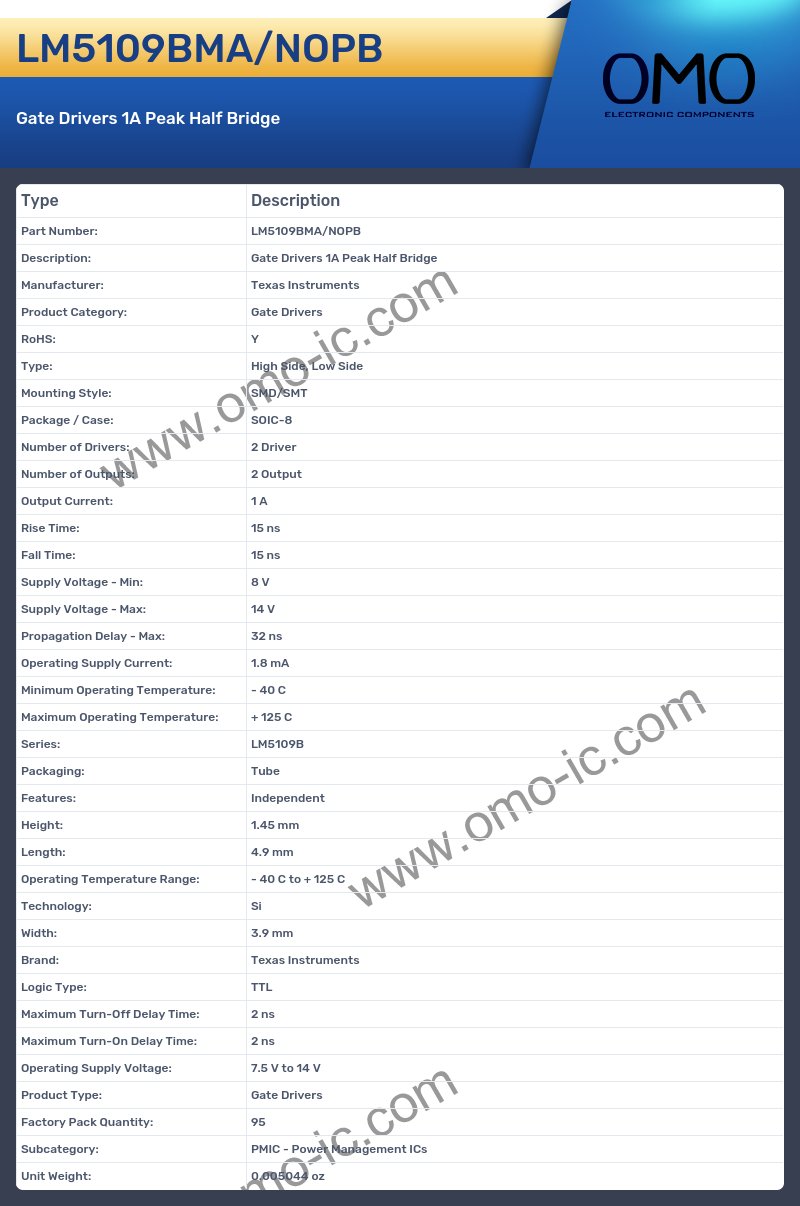 LM5109BMA/NOPB