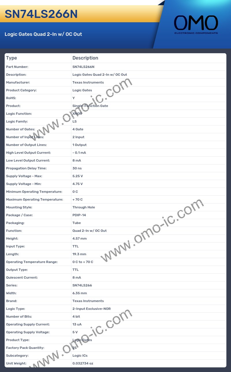 SN74LS266N