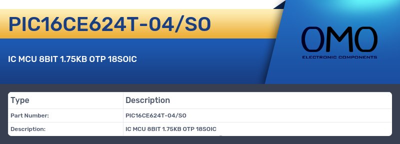 PIC16CE624T-04/SO
