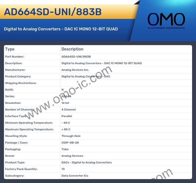 AD664SD-UNI/883B