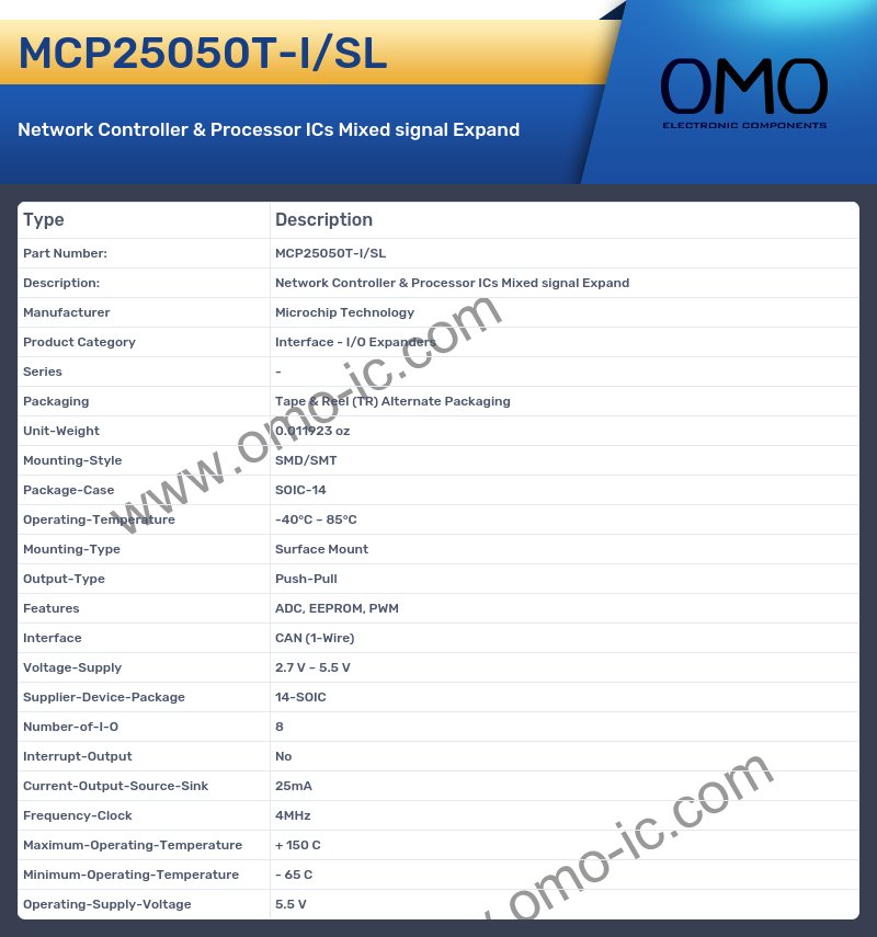 MCP25050T-I/SL