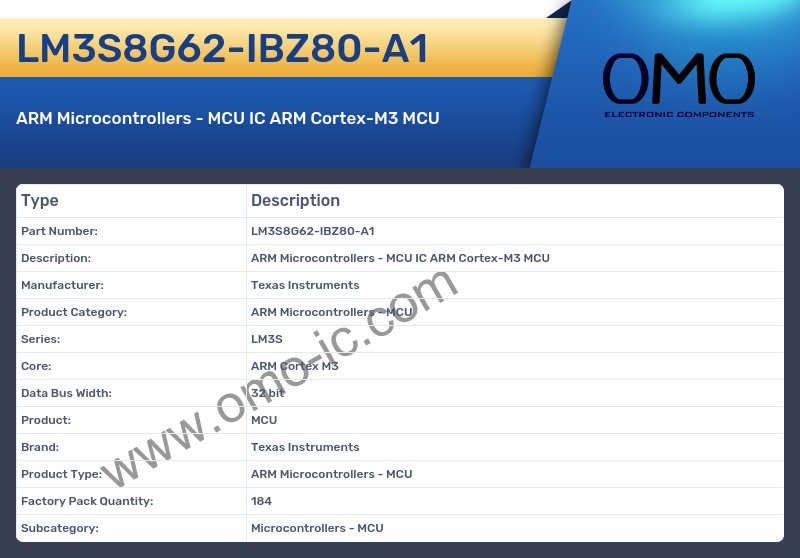 LM3S8G62-IBZ80-A1