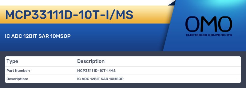 MCP33111D-10T-I/MS