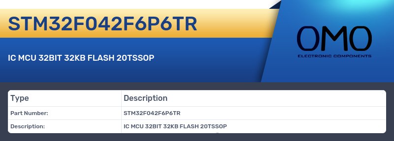 STM32F042F6P6TR