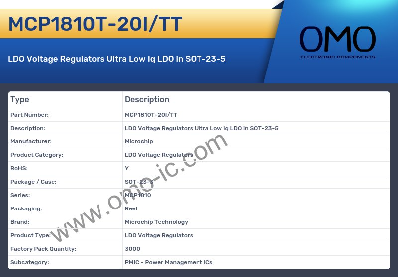 MCP1810T-20I/TT