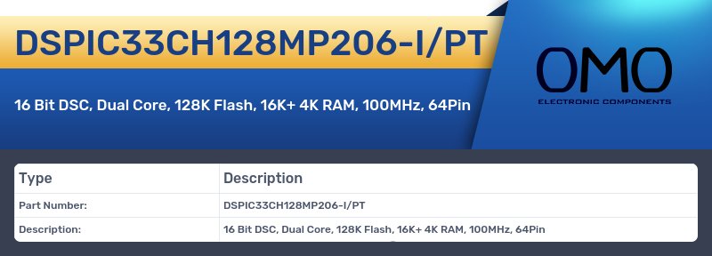 DSPIC33CH128MP206-I/PT
