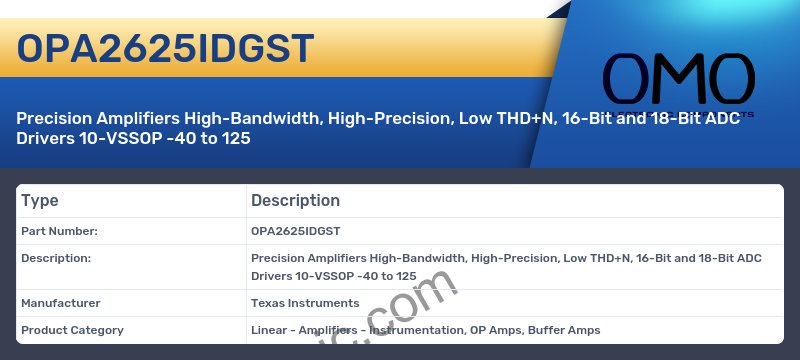 OPA2625IDGST
