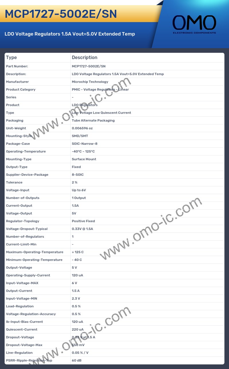 MCP1727-5002E/SN