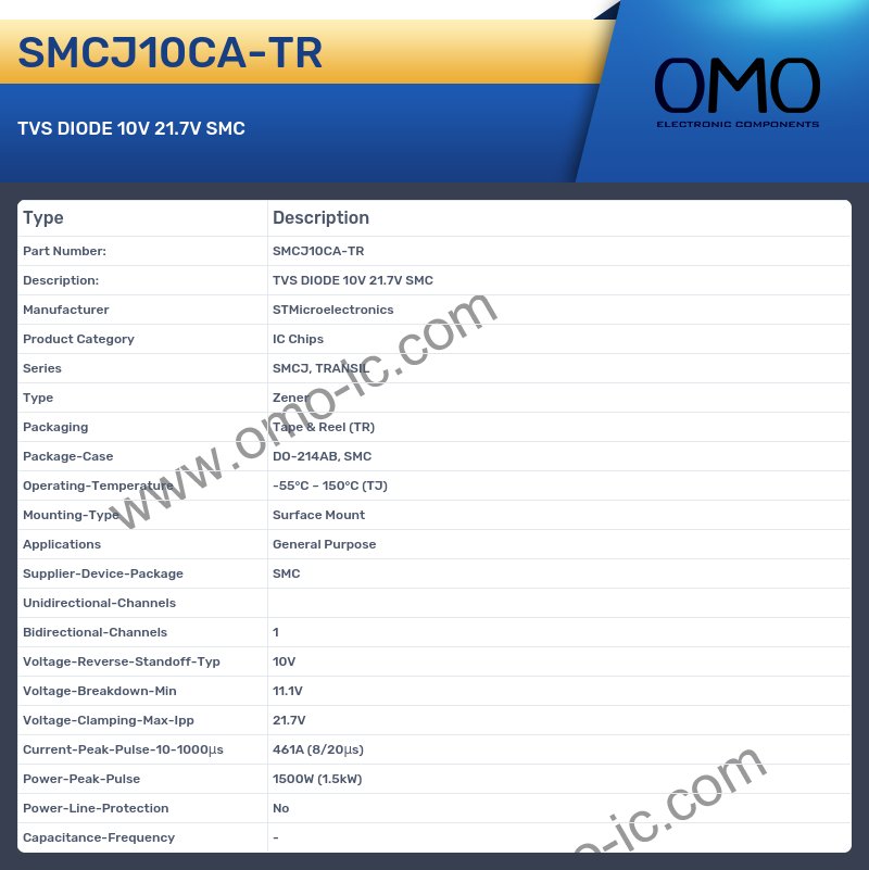 SMCJ10CA-TR