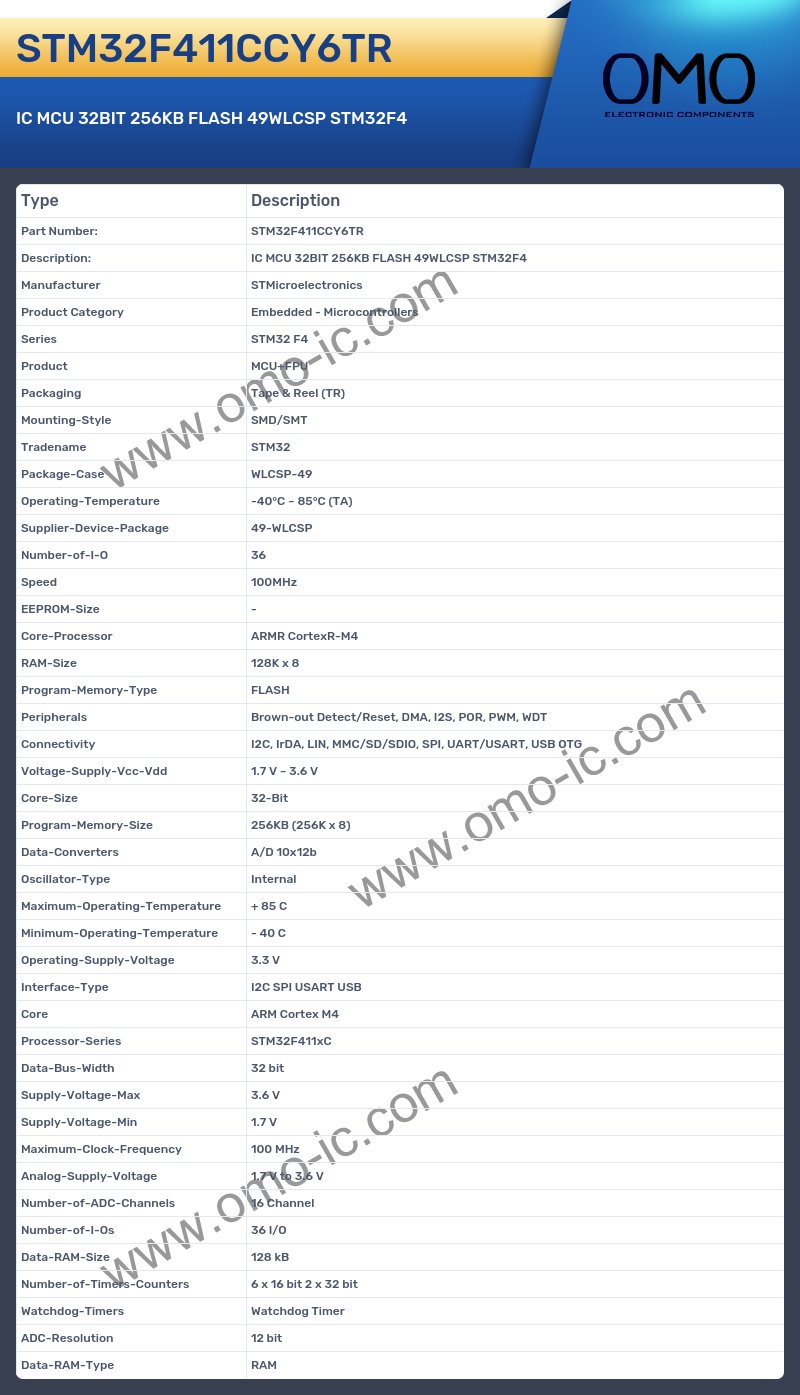 STM32F411CCY6TR