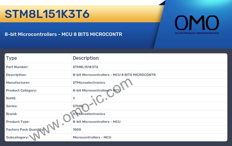 STM8L151K3T6