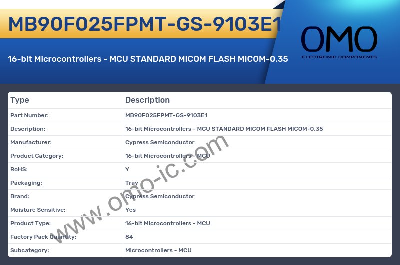 MB90F025FPMT-GS-9103E1