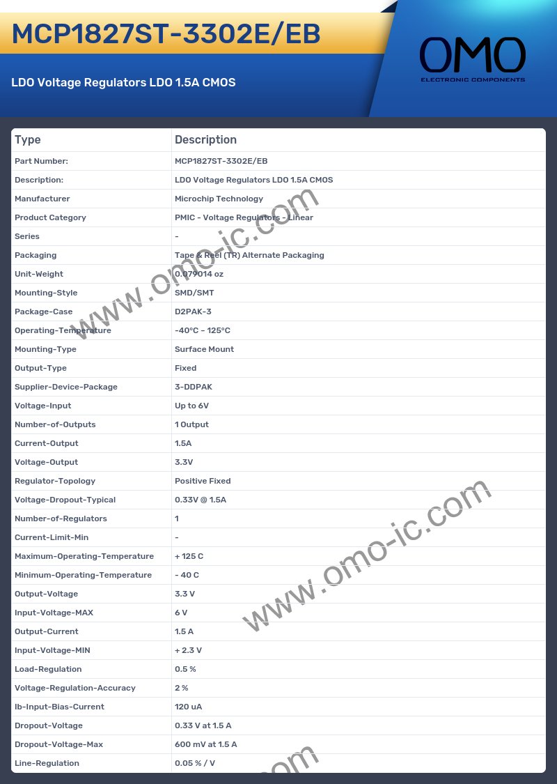 MCP1827ST-3302E/EB