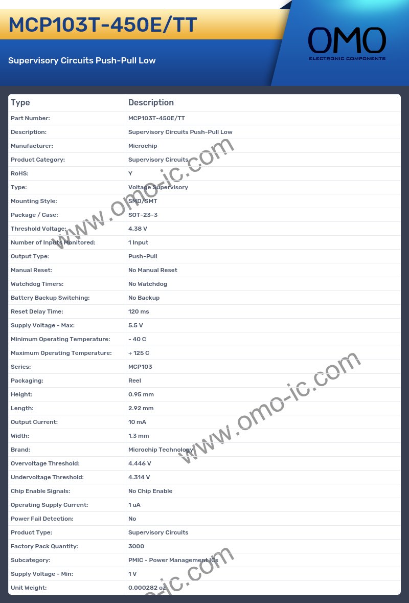 MCP103T-450E/TT