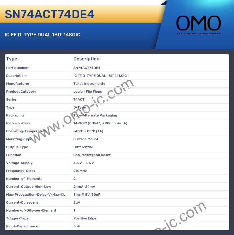 SN74ACT74DE4