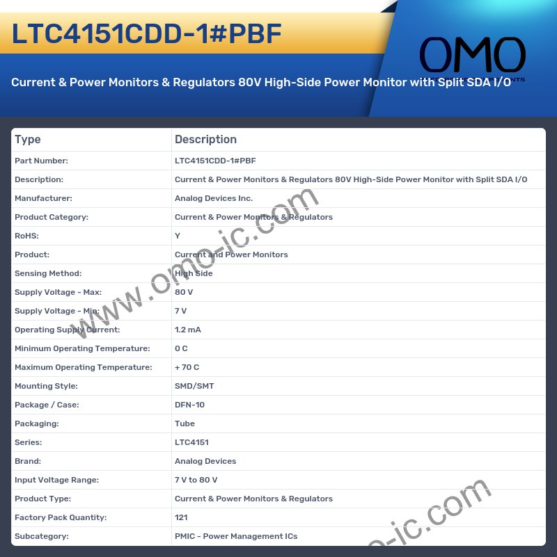 LTC4151CDD-1#PBF