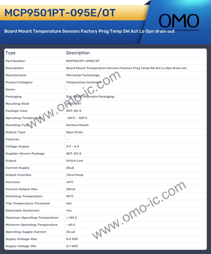 MCP9501PT-095E/OT