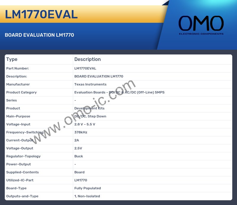 LM1770EVAL
