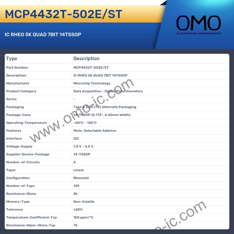 MCP4432T-502E/ST