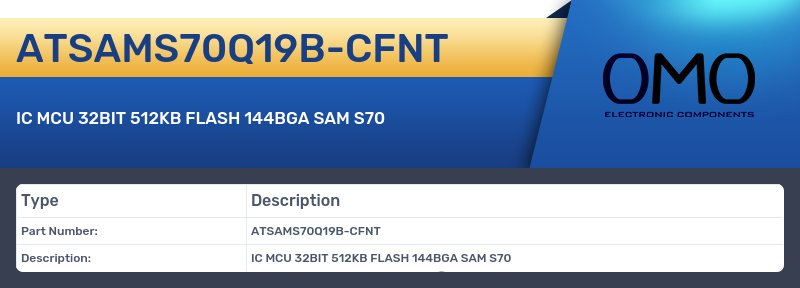 ATSAMS70Q19B-CFNT