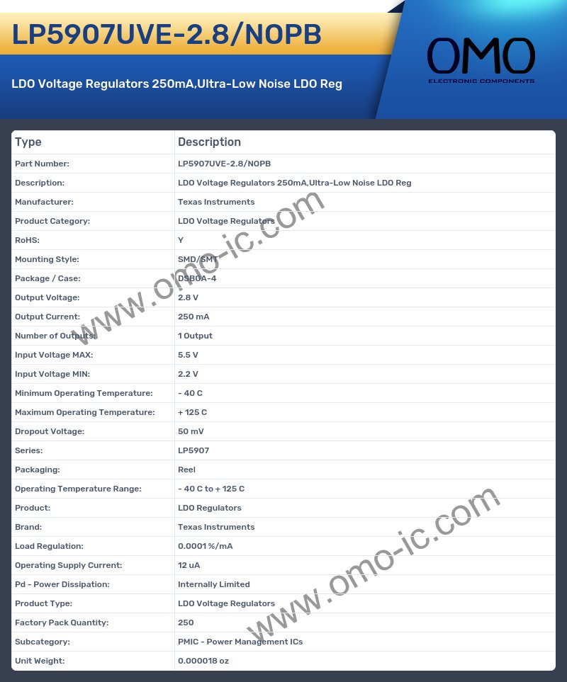 LP5907UVE-2.8/NOPB