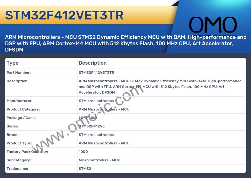 STM32F412VET3TR