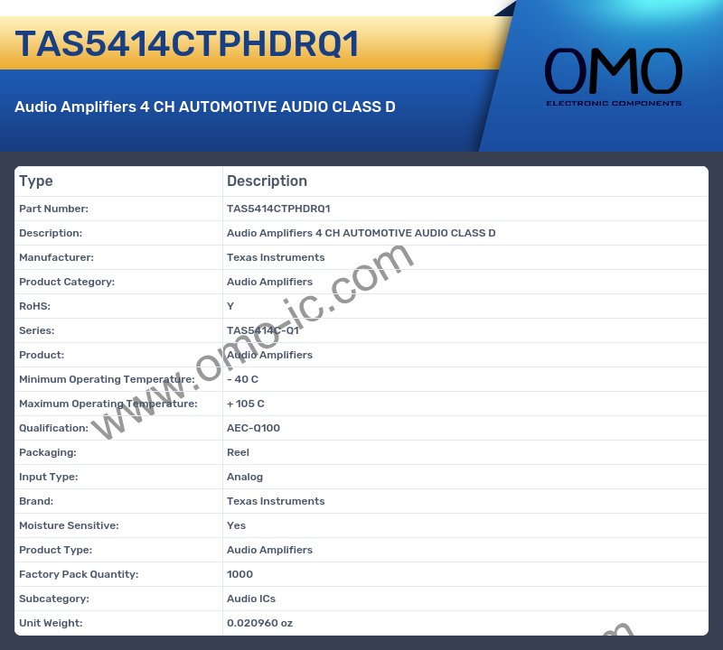 TAS5414CTPHDRQ1