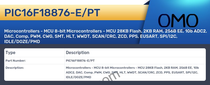 PIC16F18876-E/PT
