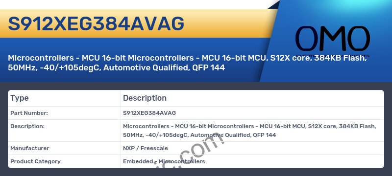 S912XEG384AVAG