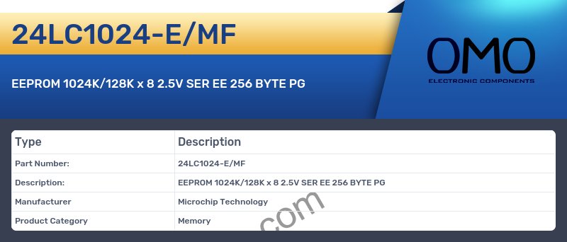 24LC1024-E/MF