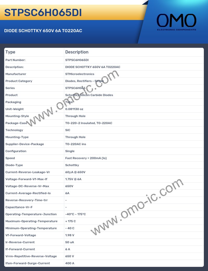 STPSC6H065DI