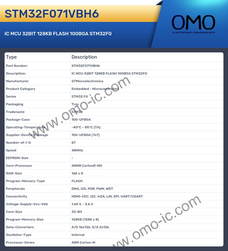 STM32F071VBH6