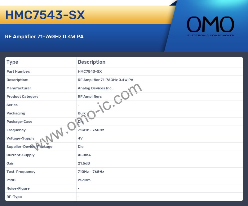 HMC7543-SX