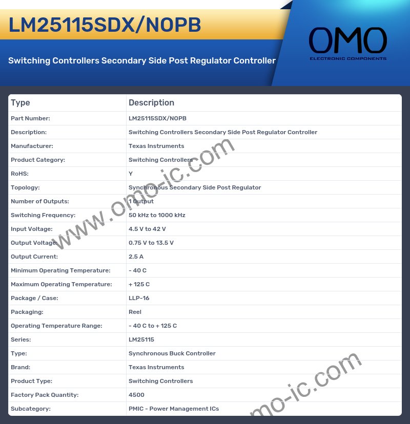 LM25115SDX/NOPB