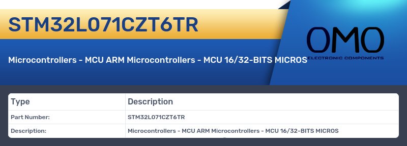 STM32L071CZT6TR