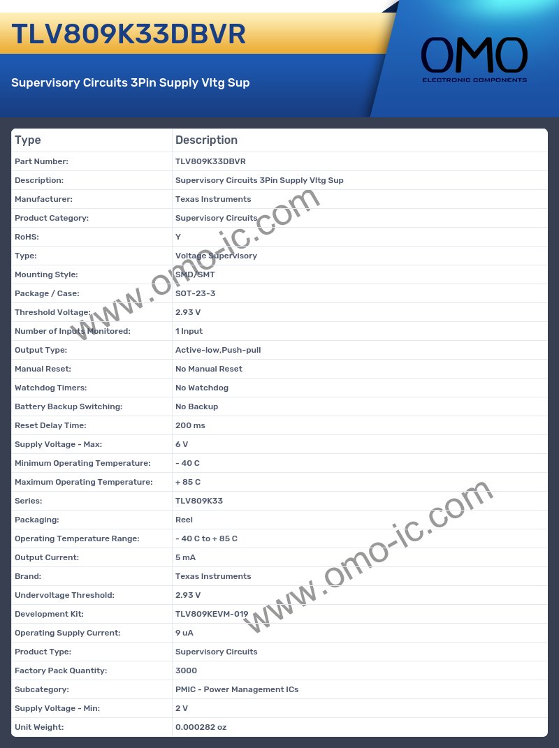 TLV809K33DBVR