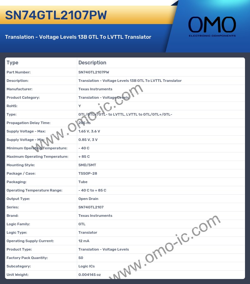 SN74GTL2107PW