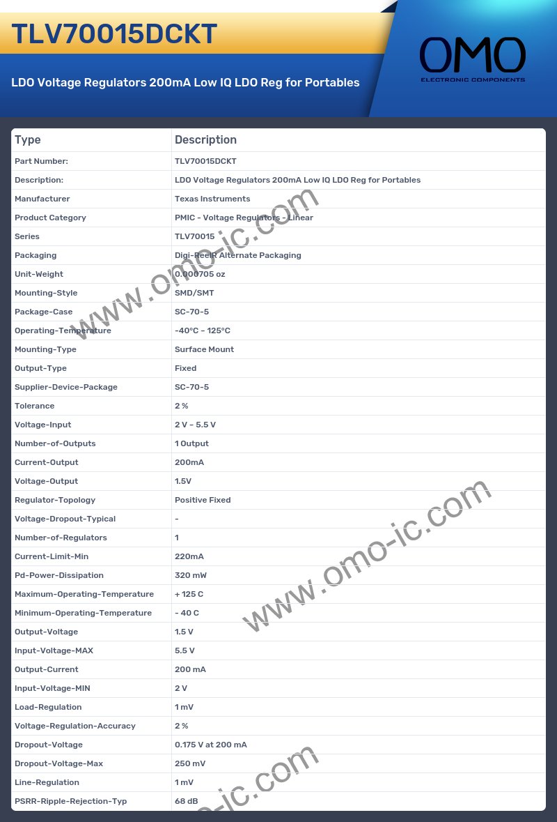 TLV70015DCKT