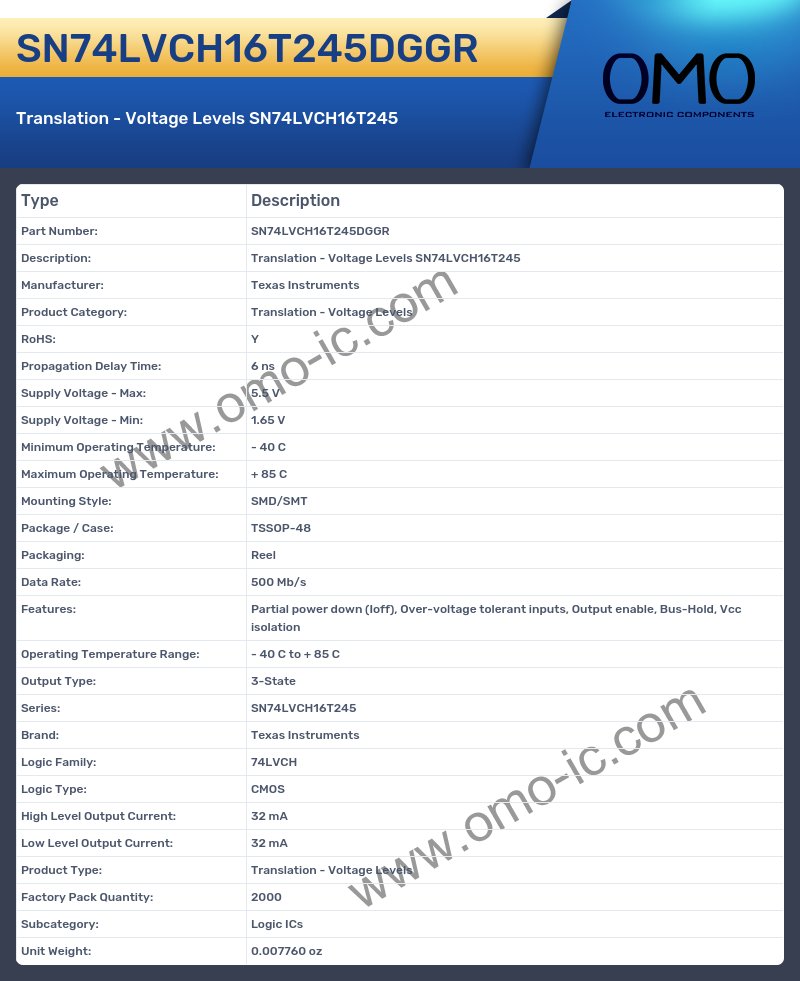 SN74LVCH16T245DGGR