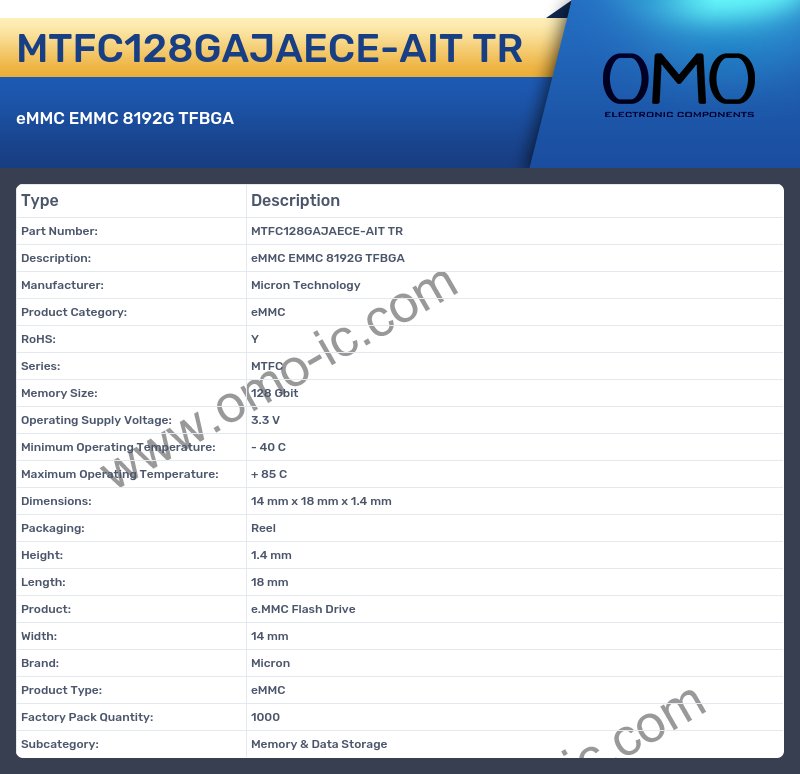 MTFC128GAJAECE-AIT TR