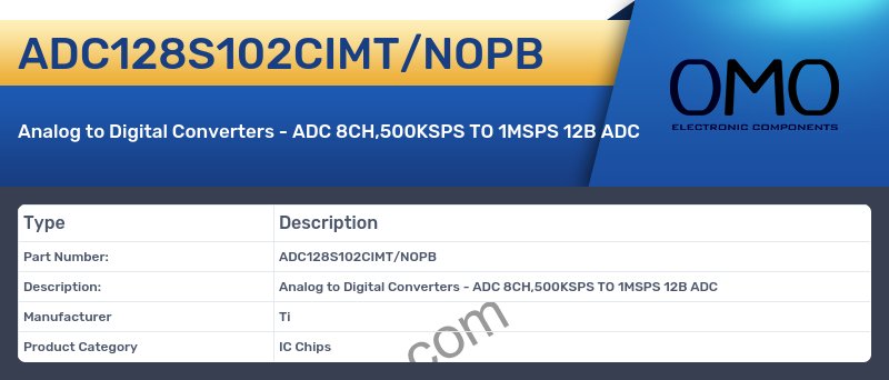 ADC128S102CIMT/NOPB
