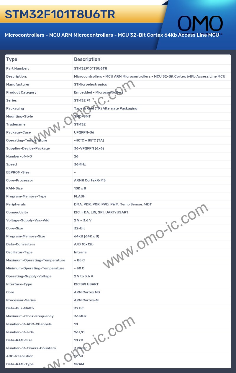STM32F101T8U6TR